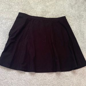 Black Skater Skirt